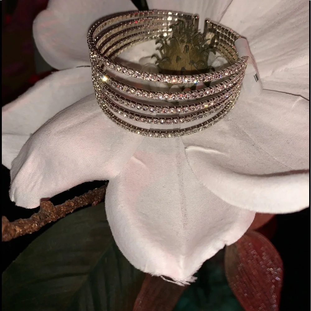 Brazalete múltiple en imitación cristal - Picture 3 of 5